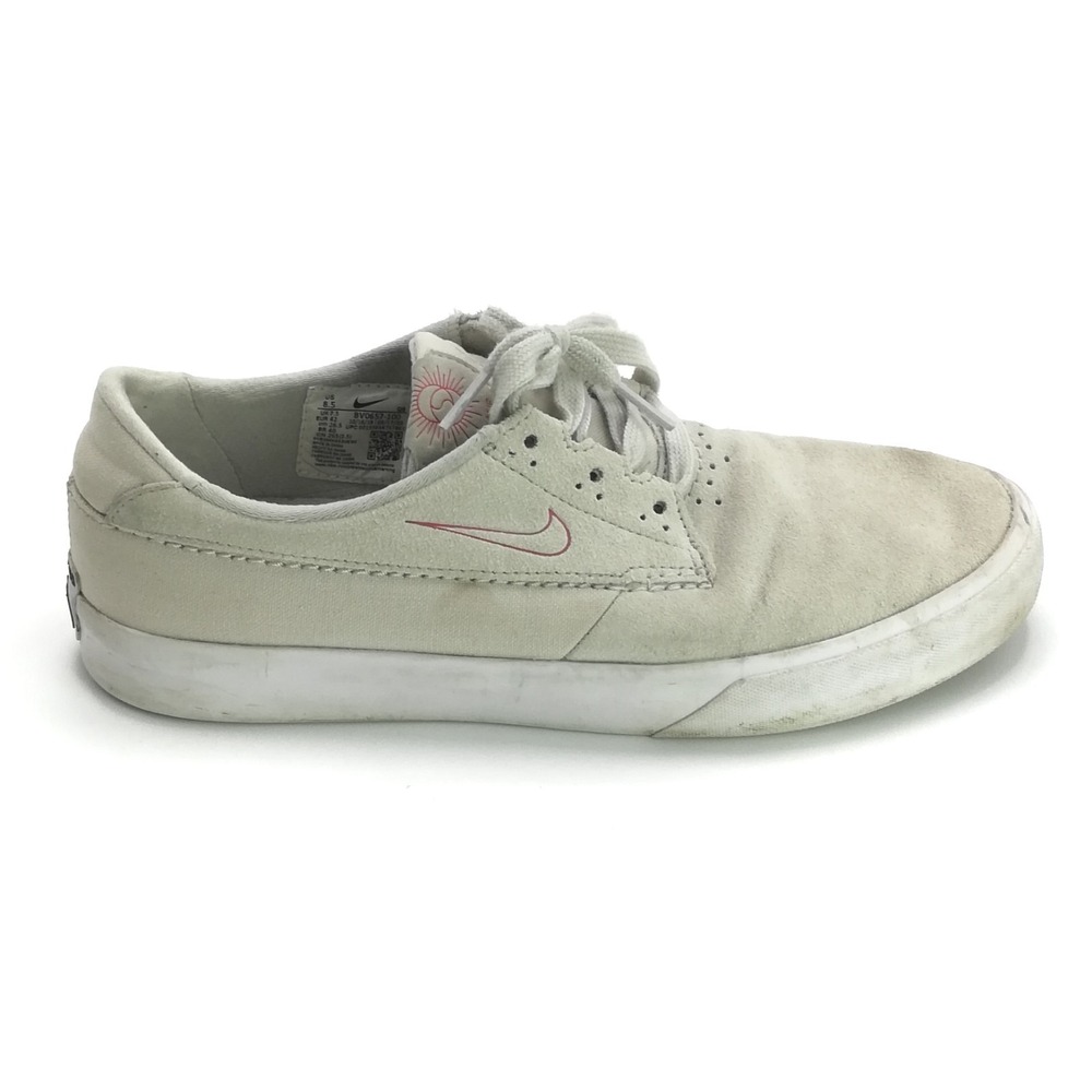 Nike Shoes Mens Sneaker Skateboard Shane O'Neill Summit White Suede BV0657 8.5‎